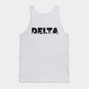 Delta Cityscape Letters Tank Top